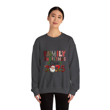 Load image into Gallery viewer, Festive Family Christmas Sweatshirt - Perfect for Holiday Gatherings, Family Photos, Gift, Cozy Wear, 2025 Style
