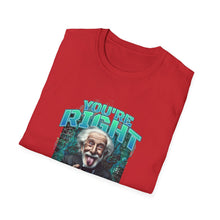 Load image into Gallery viewer, Genius Quote T-Shirt, Unisex Softstyle Tee, Fun Gift for Nerds, Motivational Shirt, Perfect for Birthdays, Casual Wear, Geeky Humor