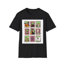 Load image into Gallery viewer, Spooky Halloween T-Shirt for Adults, Unisex Softstyle Tee, Perfect for Halloween Parties, Trick-or-Treat, Costume Wear, Fall Fashion