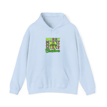 Load image into Gallery viewer, Merry Christmas Hooded Sweatshirt, Unisex Sweatshirt for Holidays, Festive Winter Wear, Cozy Gift for Family, Christmas Style