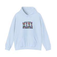 Load image into Gallery viewer, Floral Vibe Unisex Hooded Sweatshirt, Cozy Gift, Layering Essential, Spring Fashion, Comfortable Style