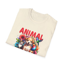 Load image into Gallery viewer, Animal Lovers Unisex T-Shirt | Perfect Gift for Pet Owners, Casual Wear, Animal Rescue Events, Birthdays, and More