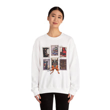 Load image into Gallery viewer, Cozy Book Lover Crewneck Sweatshirt, Literary Gift, Reading Sweatshirt, Cozy Fall Apparel, Perfect for Book Clubs