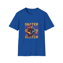 Load image into Gallery viewer, Retro Skater Unisex T-Shirt - Perfect for Skate Lovers, Streetwear, Casual Wear, Gift for Him/Her, Summer Fashion