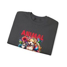 Load image into Gallery viewer, Animal Lovers Crewneck Sweatshirt | Cute Pet Sweatshirt, Gift for Dog Owners, Animal Lover Apparel, Cozy Sweatshirt
