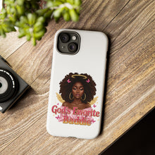 Load image into Gallery viewer, Tough Cases, Phone Case with God's Favorite Baddie, Durable Phone Case, Protective Phone Cover, Unique Cell Phone Case, Fun Phone