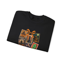 Load image into Gallery viewer, Halloween Pumpkin Sweatshirt, Cozy Fall Crewneck, Unisex Sweatshirt, Seasonal Fashion, Trick or Treat Top, Halloween Gift