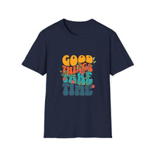 Load image into Gallery viewer, Good Vibes Unisex Softstyle T-Shirt - Perfect for Relaxation, Casual Wear, Unique Gift, Friendship, Positive Affirmation
