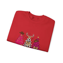 Load image into Gallery viewer, Festive Holiday Sweatshirt, Cozy Christmas Apparel, Unisex Crewneck, Cute Gift for Her/Him, Winter Wardrobe Essential, Seasonal Fashion
