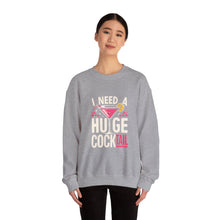 Load image into Gallery viewer, Cocktail Vibes Sweatshirt - I Need a Huge Cocktail, Funny Top, Gift for Friends, Party Wear, Drink Lover Apparel