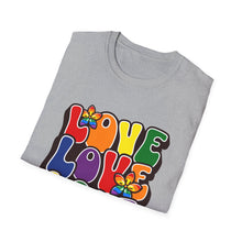 Load image into Gallery viewer, Funny Quotes Unisex Softstyle T-Shirt, Love, Love - Cute Graphic Tee, Sarcastic Saying Shirt, Humorous Gift, Comfy Tee, Hilarious Shirt