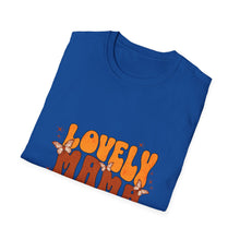 Load image into Gallery viewer, Lovely Mama Floral T-Shirt, Softstyle Tee, Gift for Mothers, Fun Family Top, Cute Mama Apparel, Spring Fashion