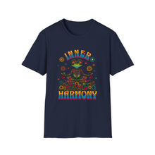 Load image into Gallery viewer, Inner Harmony Unisex T-Shirt, Bohemian Tee, Peaceful Vibe Shirt, Gift for Yogis, Mindfulness Apparel, Nature Lover T-Shirt