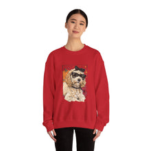 Load image into Gallery viewer, Fall Ready Dog Lover Sweatshirt, Cute Pet Apparel, Halloween Crewneck, Cozy Graphic Sweatshirt, Gift for Dog Parents, Unisex Dog Sweatshirt