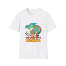 Load image into Gallery viewer, Teacher's Wisdom Unisex T-Shirt, Gift for Educators, Back to School Apparel, Cute Teacher Shirt, Inspirational Tee