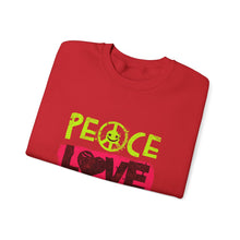 Load image into Gallery viewer, Peace Love Empathy Sweatshirt | Unisex Cozy Crewneck | Inspirational Gift | Casual Wear | Everyday Comfort