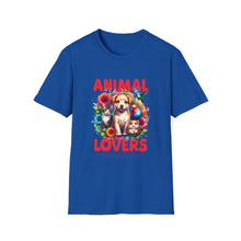 Load image into Gallery viewer, Animal Lovers Unisex T-Shirt | Perfect Gift for Pet Owners, Casual Wear, Animal Rescue Events, Birthdays, and More