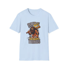Load image into Gallery viewer, Rude of Solving Things Unisex Softstyle T-Shirt | Fun Graphic Tee for Humor Lovers, Casual Wear, Gifts, Everyday Outfits, Birthday Present