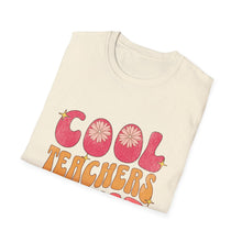 Load image into Gallery viewer, Cool Teachers Club T-Shirt, Teacher Appreciation Gift, Back-to-School Shirt, Fun Teacher Tee, Casual Classroom Attire