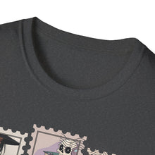Load image into Gallery viewer, Literary Cat Lover T-Shirt, Fun Gift for Book Lovers, Cozy Reading Tee, Perfect for Birthdays, Cat-Themed Casual Wear