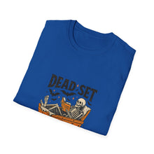 Load image into Gallery viewer, Halloween Reading T-Shirt, Funny Book Lovers Tee, Perfect for Book Clubs, Gifts for Readers, Spooky Season Apparel