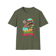 Load image into Gallery viewer, Funny Skull Quotes Unisex Softstyle T-Shirt, Do what makes you Happy, Graphic Tee, Sarcastic Shirt, Gift for Skull Lovers, Halloween Shirt