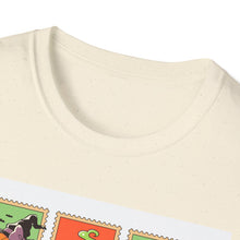 Load image into Gallery viewer, Halloween Themed T-Shirt, Unisex Softstyle Tee for Fall, Trick or Treat Shirt, Spooky Casual Wear, Halloween Party Apparel