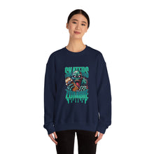Load image into Gallery viewer, Zombie Graphic Sweatshirt | Unisex Heavy Blend™ Crewneck | Casual Wear, Halloween Apparel, Cozy Gift, Graphic Sweatshirt, Trendy Outfit