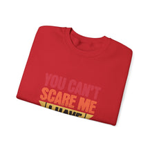 Load image into Gallery viewer, You Can't Scare Me I Have Two Boys Sweatshirt, Family Humor Crewneck, Gift for Moms, Cozy Weekend Wear, Casual Outfit