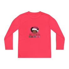 Load image into Gallery viewer, Christmas Kids Long Sleeve Tee, Just A Girl Who Loves Holiday Shirt, Children's Gift, Festive Youth Top, Winter Apparel