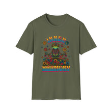 Load image into Gallery viewer, Inner Harmony Unisex T-Shirt, Bohemian Tee, Peaceful Vibe Shirt, Gift for Yogis, Mindfulness Apparel, Nature Lover T-Shirt