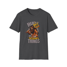 Load image into Gallery viewer, Rude of Solving Things Unisex Softstyle T-Shirt | Fun Graphic Tee for Humor Lovers, Casual Wear, Gifts, Everyday Outfits, Birthday Present