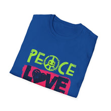 Load image into Gallery viewer, Peace Love Empathy T-Shirt, Unisex Graphic Tee for Everyday Wear, Perfect for Kindness Day, Gift for Friends, Casual Comfort Shirt