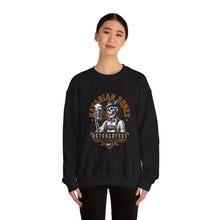 Load image into Gallery viewer, Bavarian Bones Crewneck Sweatshirt, Unisex Sweatshirt, Halloween Apparel, Fall Fashion, Cozy Layering Piece, Gift for Friends