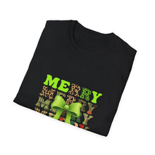 Load image into Gallery viewer, Merry Christmas Unisex T-Shirt, Holiday Apparel, Festive Tee, Gift for Her/Him, Christmas Party Shirt