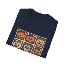 Load image into Gallery viewer, Halloween Pumpkin Patch T-Shirt | Unisex Softstyle Tee, Spooky Season Apparel, Fall Festival Shirt, Trick or Treat Outfit, Halloween Gift