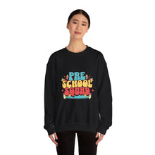 Load image into Gallery viewer, Pre-School Squad Sweatshirt, Kids Crewneck, Fun Family Apparel, Back to School Gift, Comfortable Everyday Wear