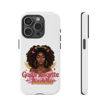 Load image into Gallery viewer, Tough Cases, Phone Case with God's Favorite Baddie, Durable Phone Case, Protective Phone Cover, Unique Cell Phone Case, Fun Phone