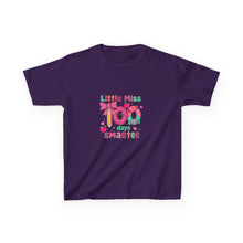 Load image into Gallery viewer, Kids Heavy Cotton™ Tee: Little Miss Smarty, Fun Gift for Little Girls, Back to School Shirt, Birthday Present, Cute Kids Clothing