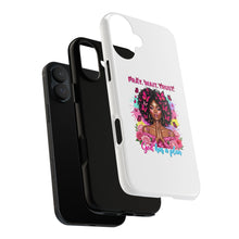 Load image into Gallery viewer, Inspirational Phone Case, Pray Wait Trust God Has a Plan, Spiritual Gift, Motivational Decor, Faith-Based Accessory