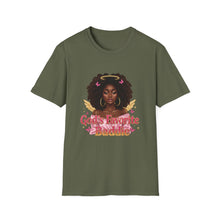 Load image into Gallery viewer, Gods Favorite Baddie Unisex T-Shirt, African American Woman Tee, Black Princess Shirt, Black History Gift, Self Love Apparel