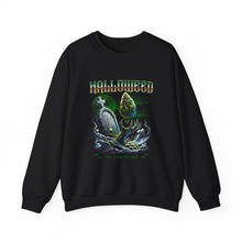 Load image into Gallery viewer, Halloween Graveyard Sweatshirt - Cozy Unisex Crewneck, Fall Apparel, Halloween Costume, Gift for Her, Spooky Season