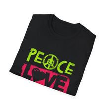 Load image into Gallery viewer, Peace Love Empathy T-Shirt, Unisex Graphic Tee for Everyday Wear, Perfect for Kindness Day, Gift for Friends, Casual Comfort Shirt