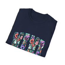 Load image into Gallery viewer, Floral Kindness T-Shirt | Unisex Softstyle Tee, Casual Wear, Gift for Friends, Summer Fashion, Inspirational Shirt