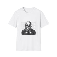 Load image into Gallery viewer, Skull Graphic Tee, Unisex Softstyle T-Shirt, Edgy Fashion Top, Casual Everyday Wear, Unique Gift for Him/Her, Alternative Style
