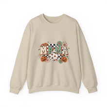 Load image into Gallery viewer, Fall Vibes Mama Sweatshirt, Cozy Crewneck for Moms, Halloween Gift, Seasonal Apparel, Autumn Fashion