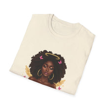 Load image into Gallery viewer, Gods Favorite Baddie Unisex T-Shirt, African American Woman Tee, Black Princess Shirt, Black History Gift, Self Love Apparel