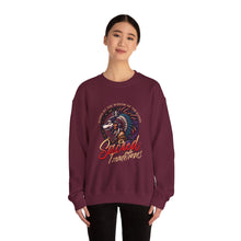 Load image into Gallery viewer, Sacred Spirit Crewneck Sweatshirt | Bohemian Fashion, Cozy Gift, Unisex Apparel, Festival Wear, Casual Comfort