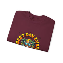 Load image into Gallery viewer, Tropical Vibe Crewneck Sweatshirt - Best Day Ever, Relax and Unwind, Bonfire Nights, Vacation Wear, Summer Nostalgia