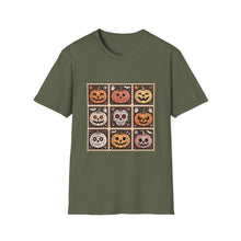 Load image into Gallery viewer, Halloween Pumpkin Patch T-Shirt | Unisex Softstyle Tee, Spooky Season Apparel, Fall Festival Shirt, Trick or Treat Outfit, Halloween Gift